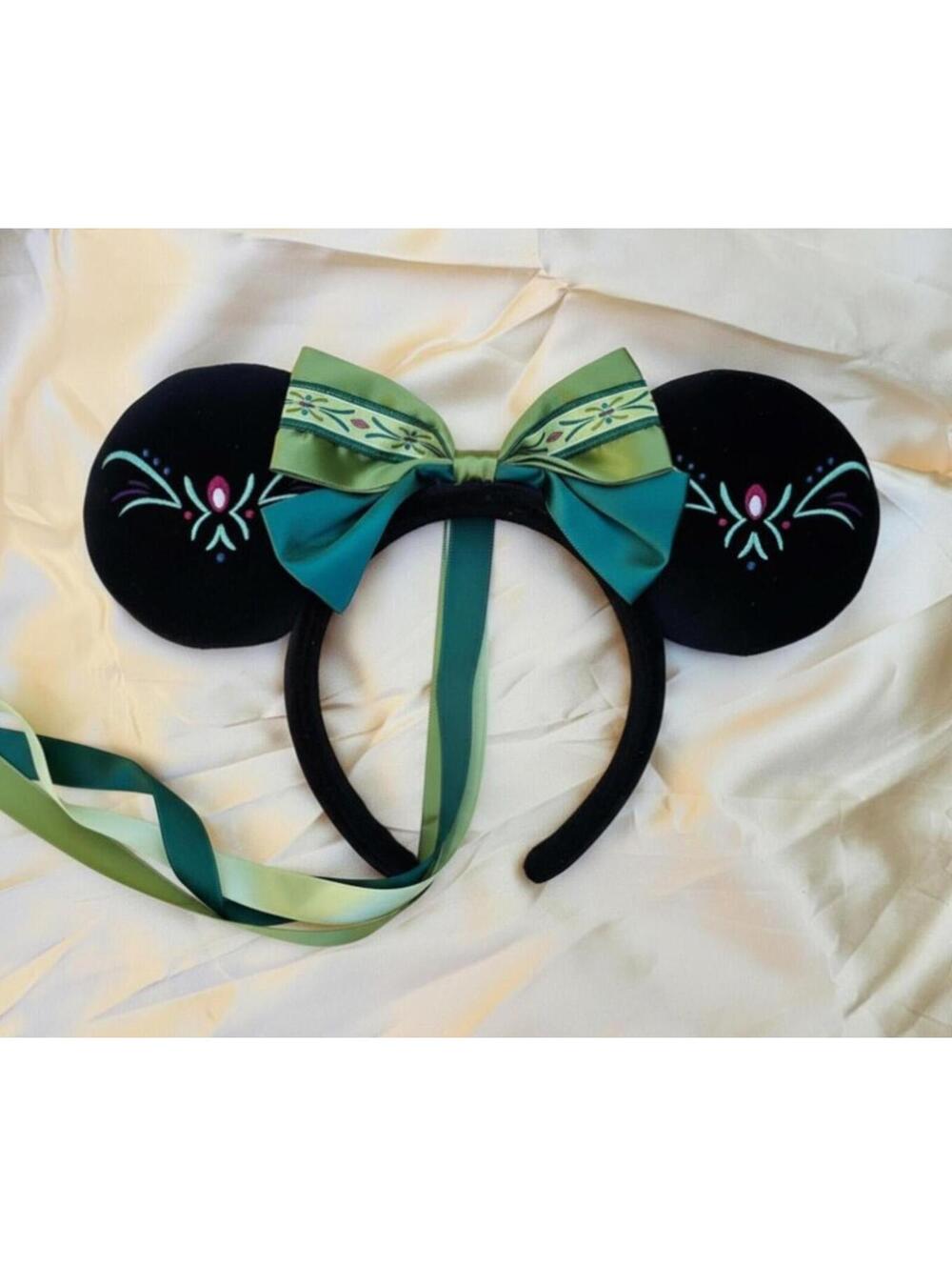 Anna Princess Ears Frozen Minnie Mouse Headband
